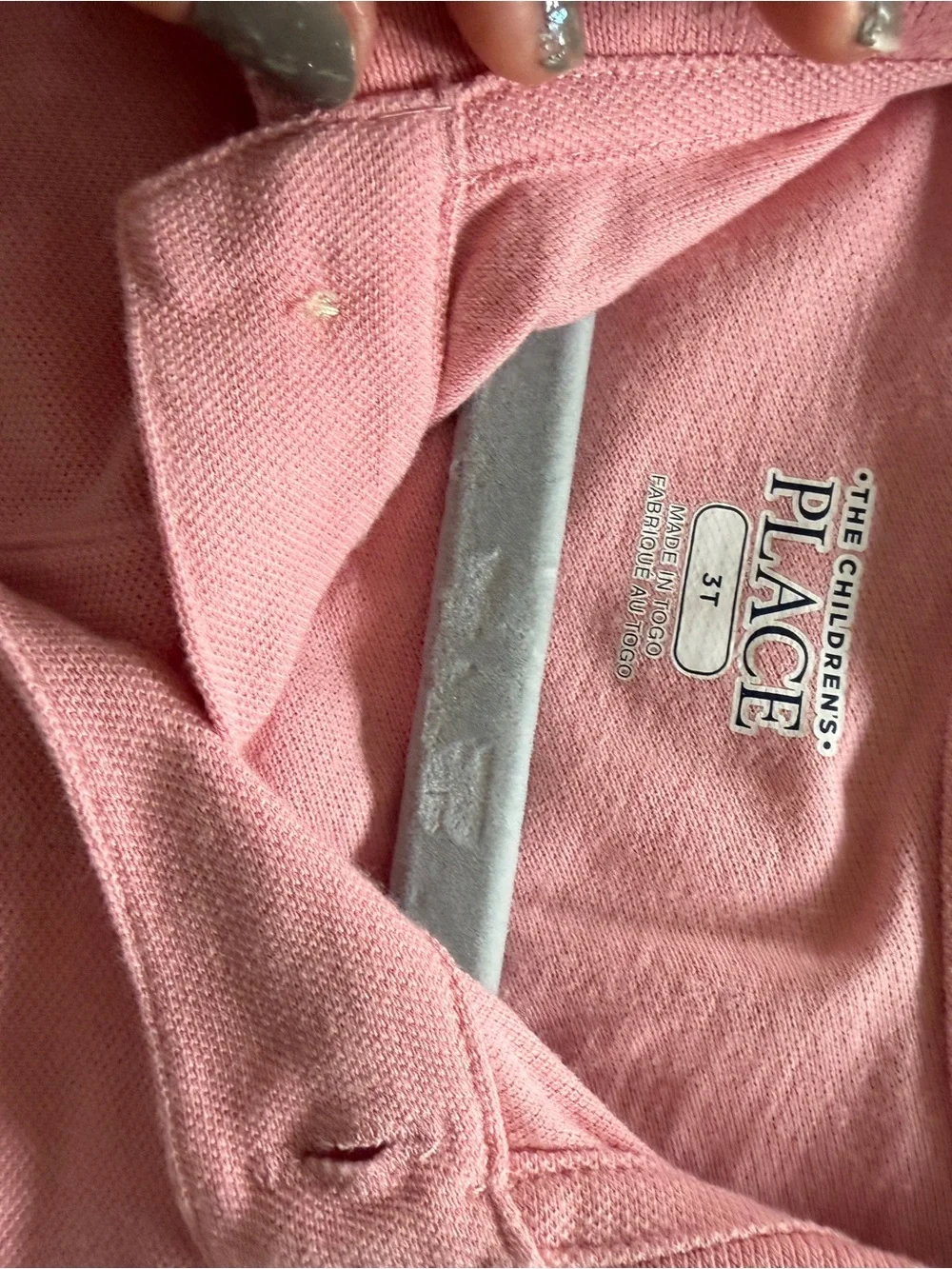 The Children's Place Light Pink Toddler Polo Shirt